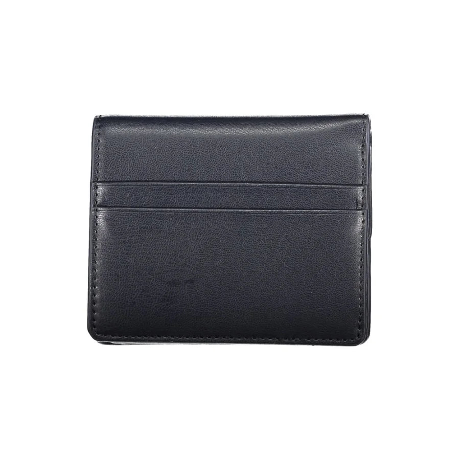 Tommy Hilfiger Blue Polyurethane Women Wallet