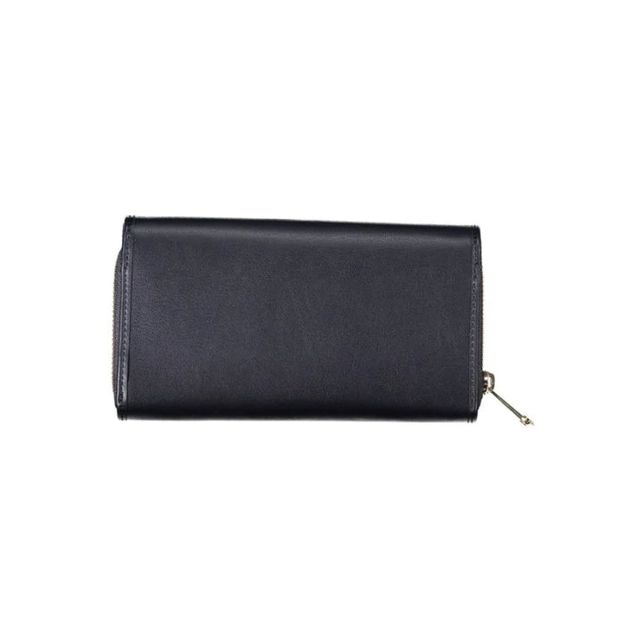 Tommy Hilfiger Blue Polyurethane Women Wallet