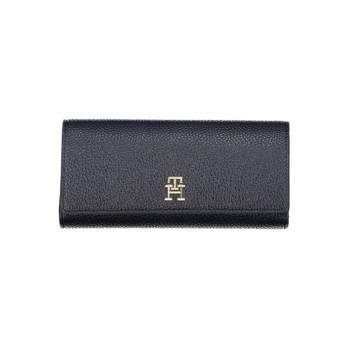 Tommy Hilfiger Blue Polyurethane Women Wallet