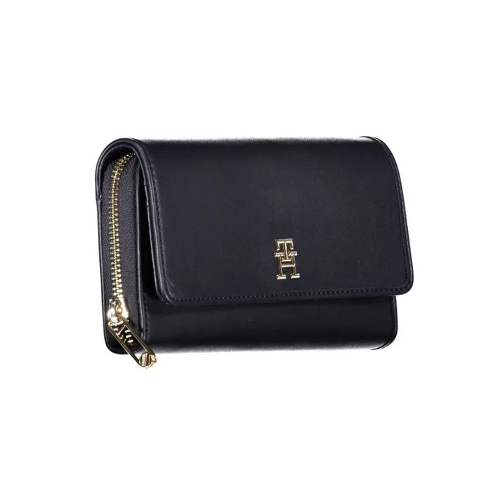 Tommy Hilfiger Blue Polyurethane Women Wallet