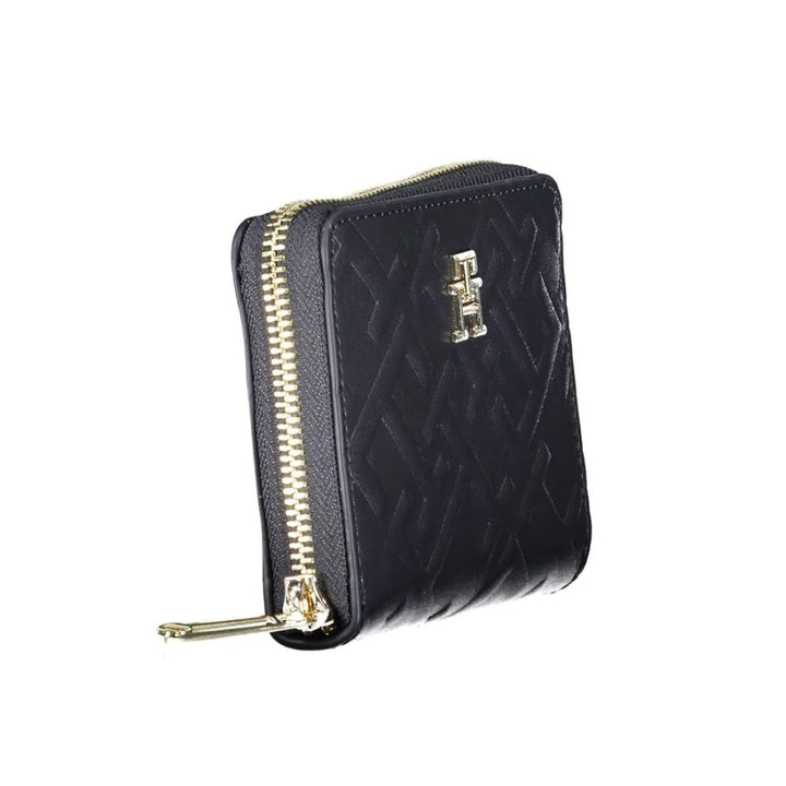 Tommy Hilfiger Blue Polyurethane Women Wallet