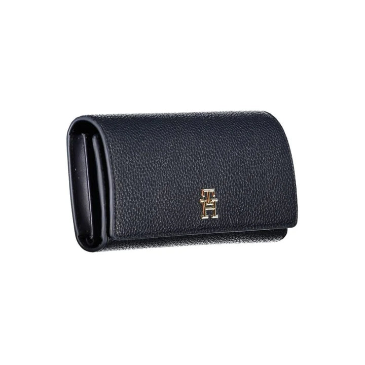 Tommy Hilfiger Blue Polyurethane Women Wallet