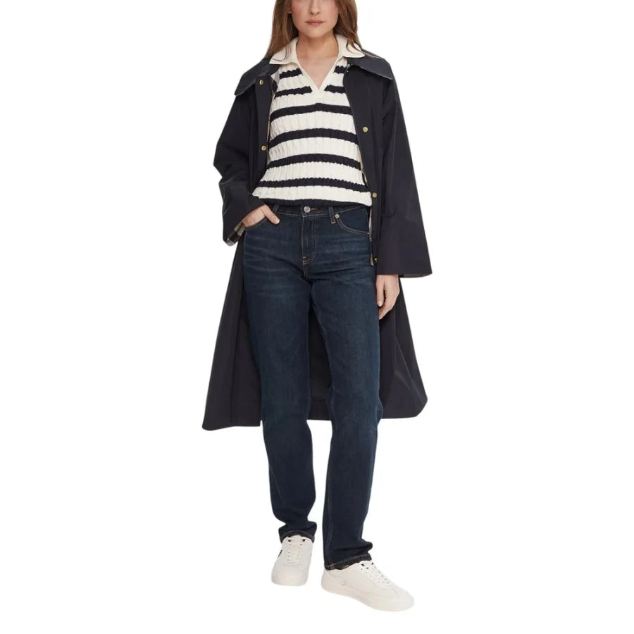 Tommy Hilfiger Blue Recycled Cotton Mom Jeans