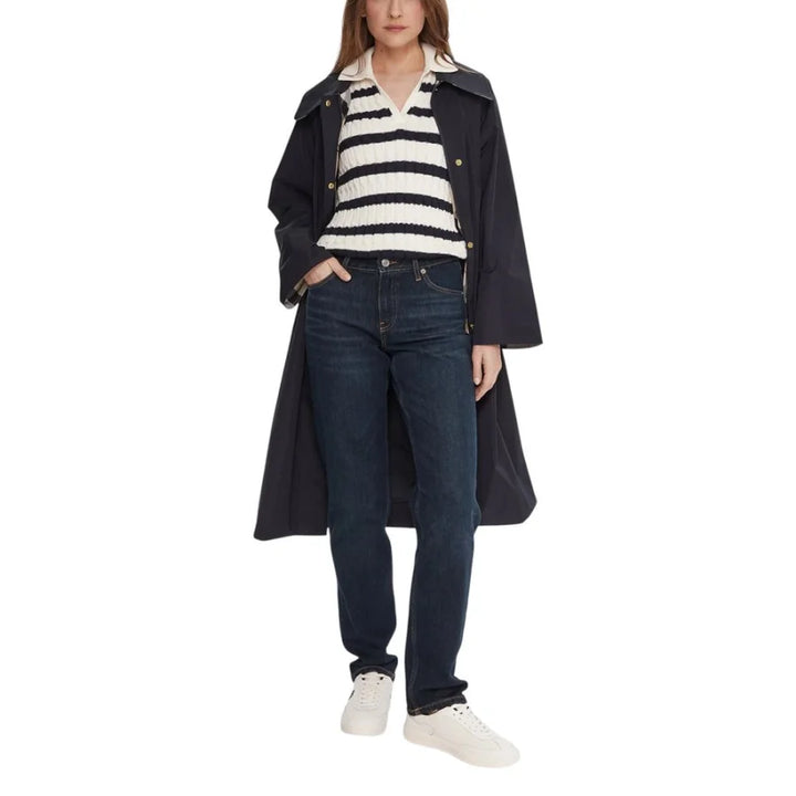 Tommy Hilfiger Blue Recycled Cotton Mom Jeans