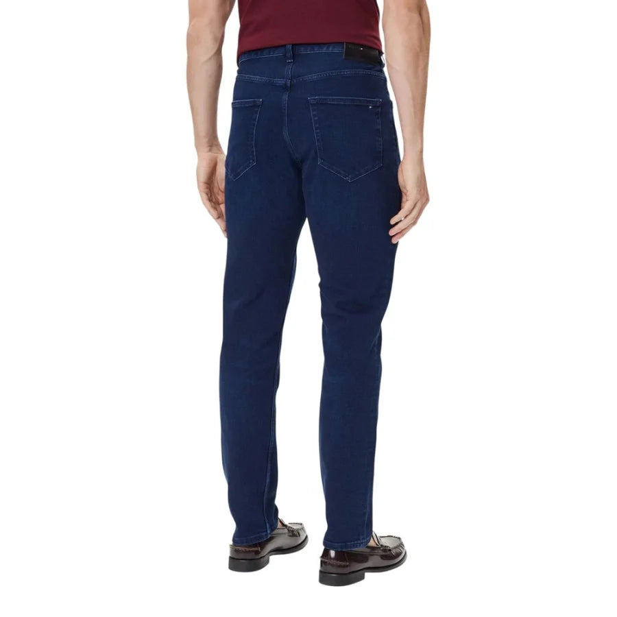 Tommy Hilfiger Blue Recycled Cotton Relaxed Fit Jeans