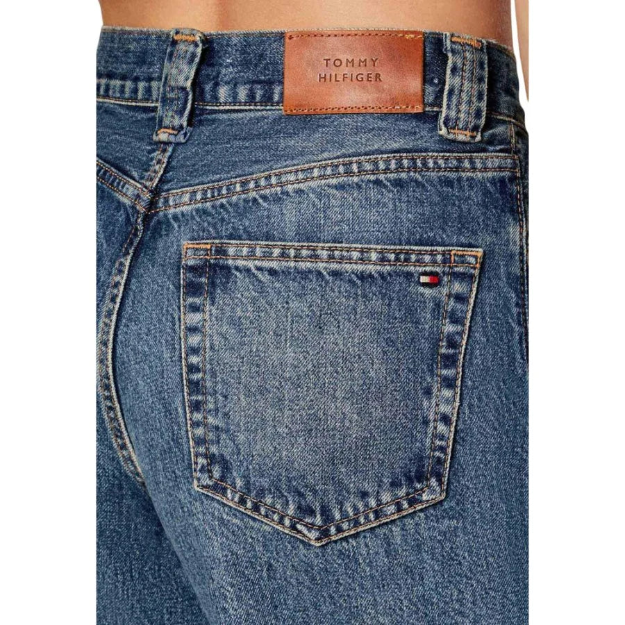 Tommy Hilfiger Blue Recycled Cotton Relaxed Fit Jeans
