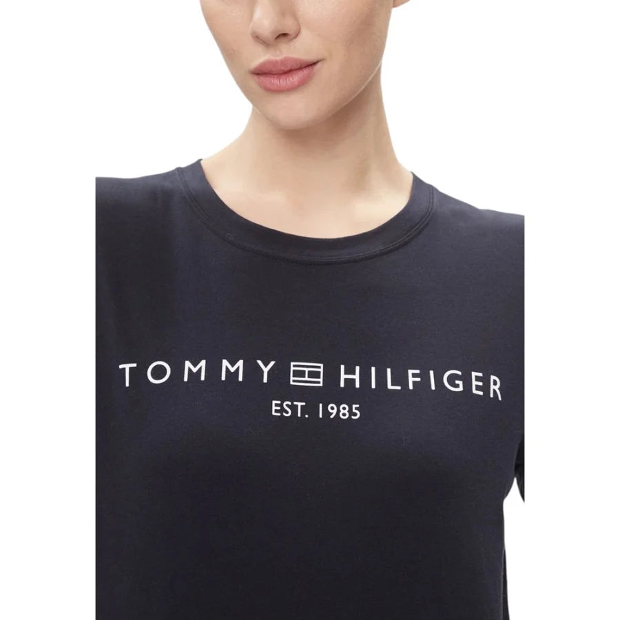 Tommy Hilfiger Blue Recycled Cotton T-Shirt