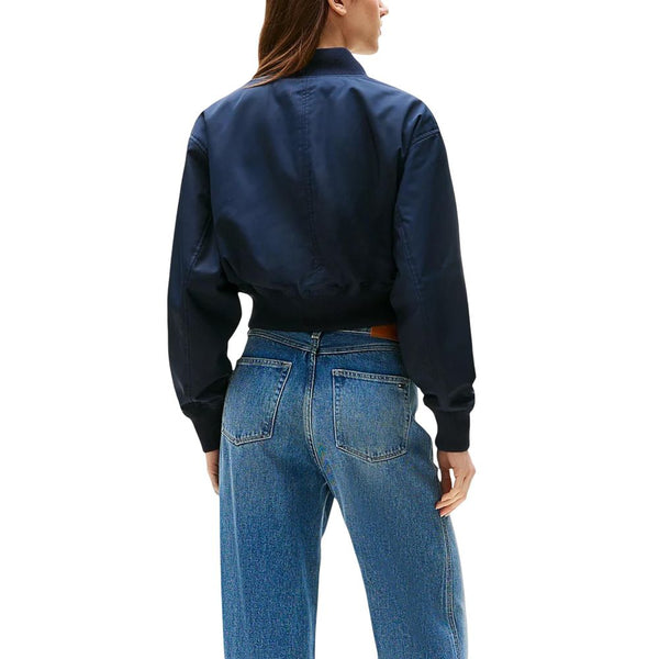 Tommy Hilfiger Bomber Jackets - Blue Recycled Polyester