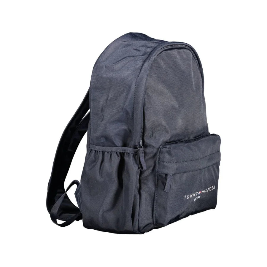Tommy Hilfiger Blue Recycled Polyester Men’s Backpack