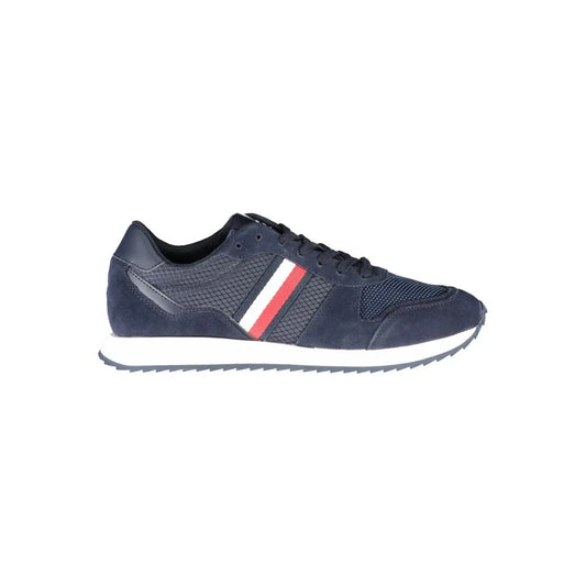 Tommy Hilfiger Blue Sneakers Iconic Sustainable Style