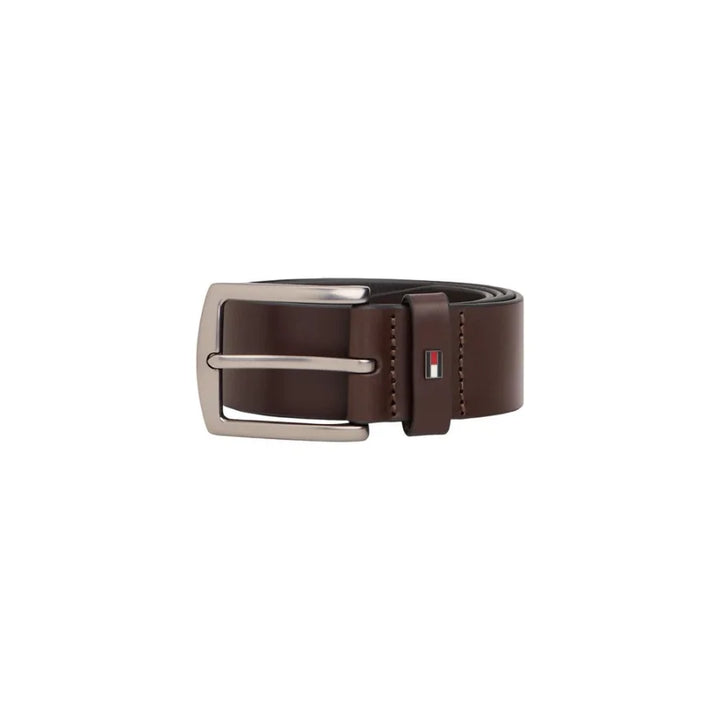 Tommy Hilfiger Brown Leather Regular Belt