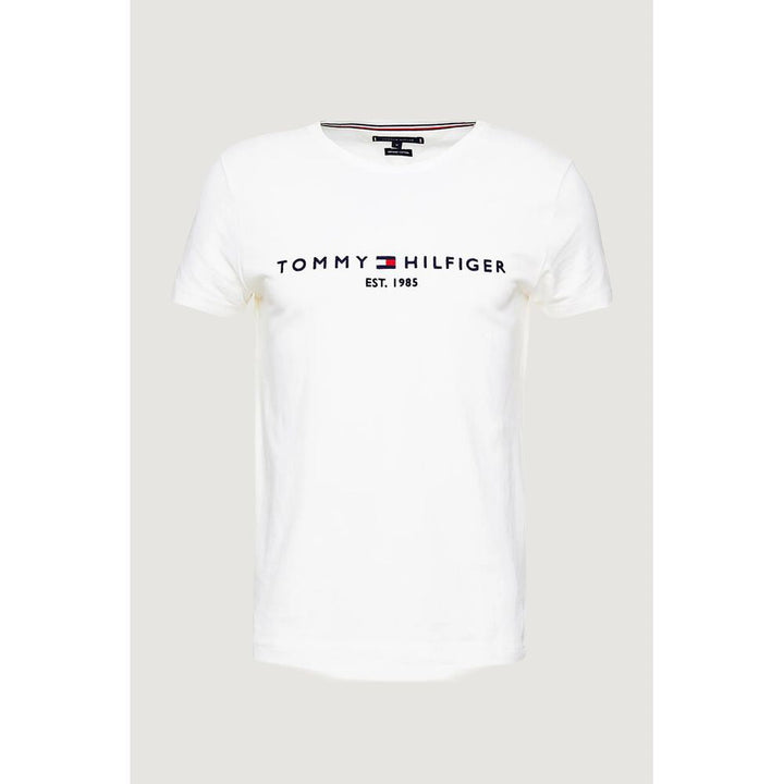 Tommy Hilfiger Cream Cotton T-shirt
