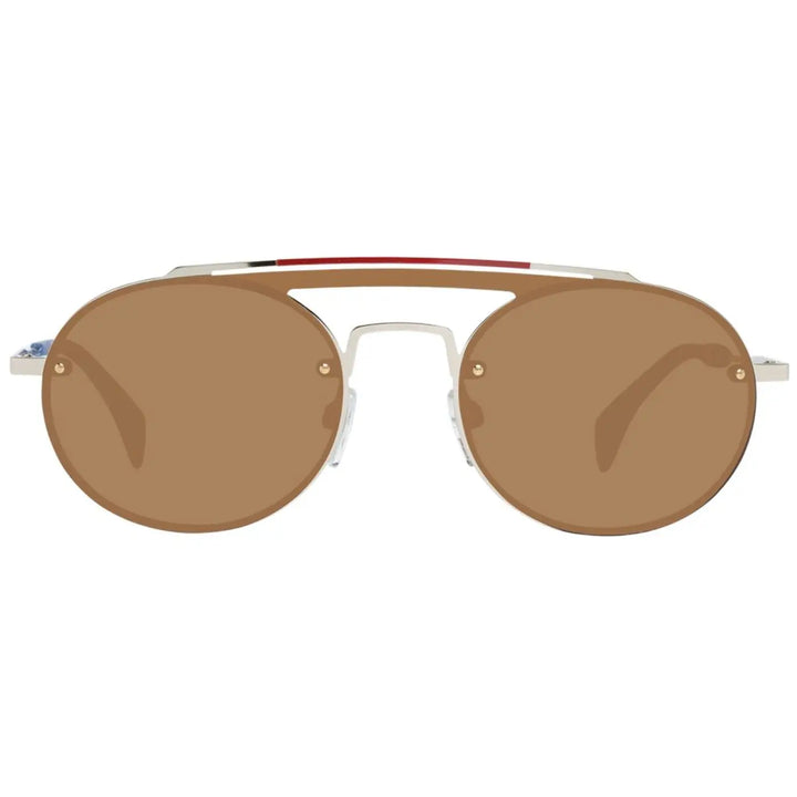 Tommy Hilfiger Gold Metal &amp; Plastic Sunglasses