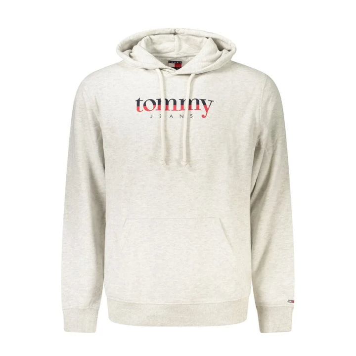 Tommy Hilfiger Gray Cotton Mens Hoodie