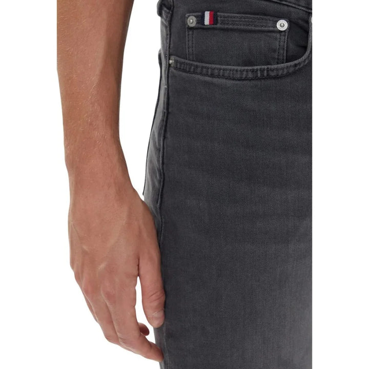 Tommy Hilfiger Gray Recycled Cotton Skinny Jeans