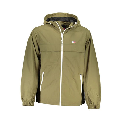 Tommy Hilfiger Green Polyamide Shell Jacket