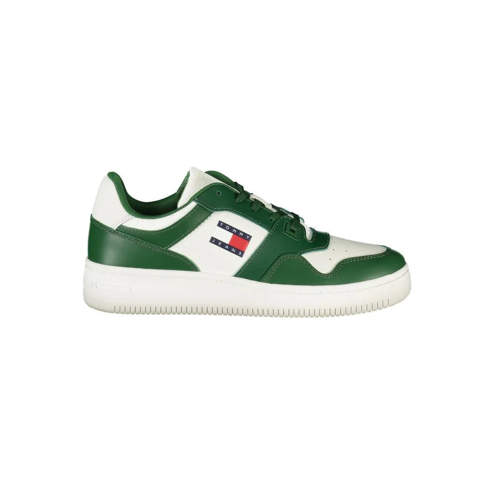 Tommy Hilfiger Green Sneakers Hilfiger’s Latest Creation for Bold Style