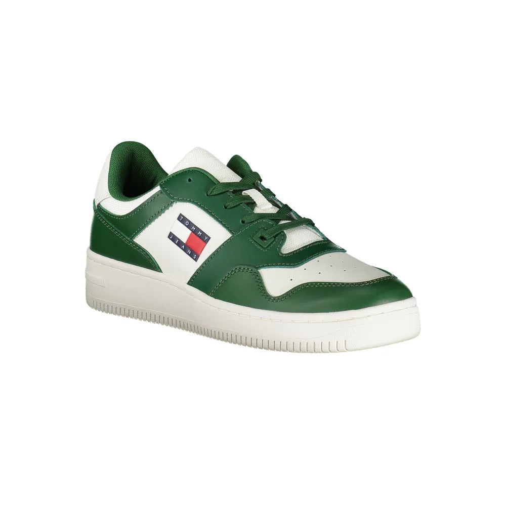 Tommy Hilfiger Green Sneakers Hilfiger’s Latest Creation for Bold Style