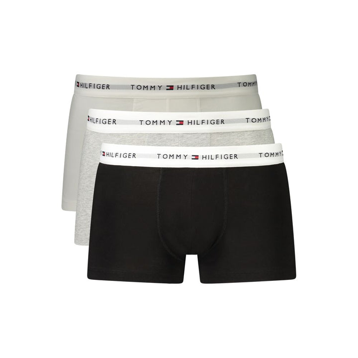 Tommy Hilfiger Grey Cotton Men’s Boxer