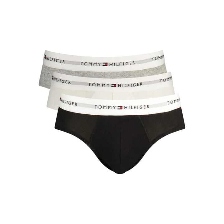 Tommy Hilfiger Grey Cotton Men’s Briefs