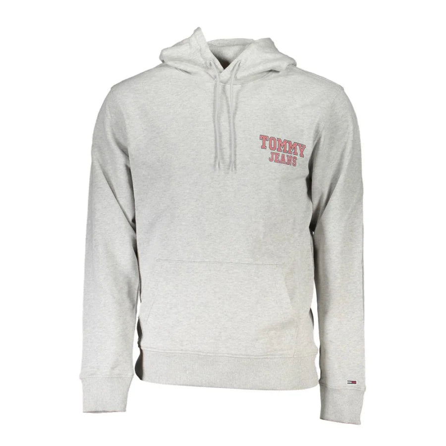 Tommy Hilfiger Grigio Cotton Men’s Hoodie