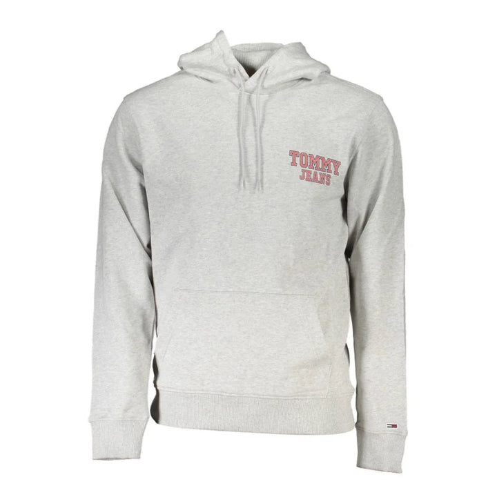 Tommy Hilfiger Grigio Cotton Men’s Hoodie
