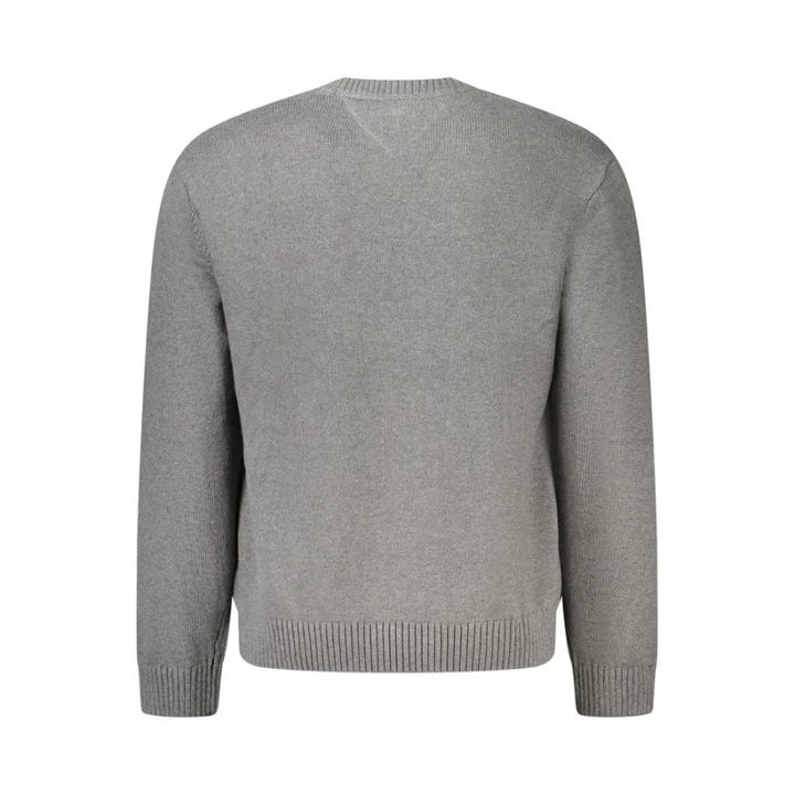 Tommy Hilfiger Grigio Cotton Men’s Sweater