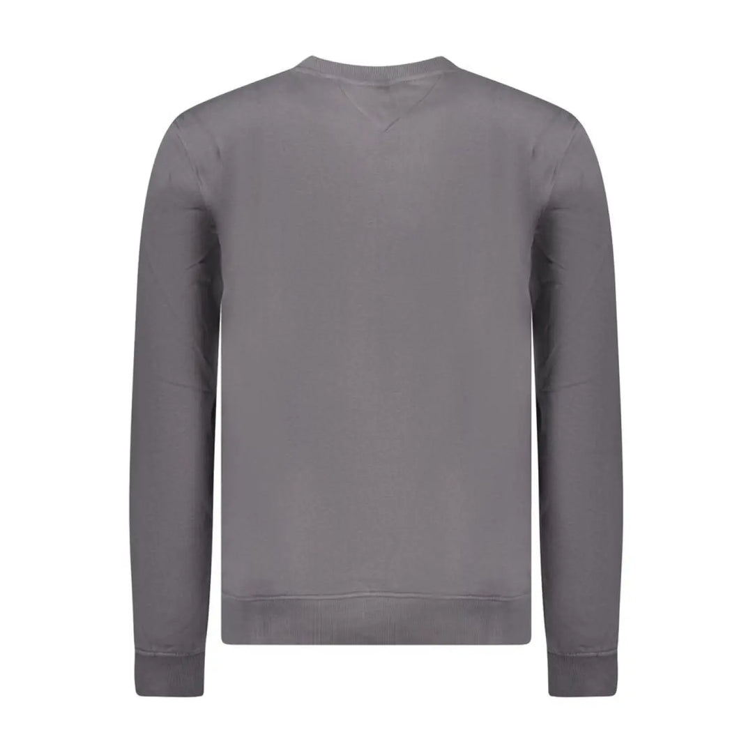 Tommy Hilfiger Grigio Cotton Men’s Sweatshirt