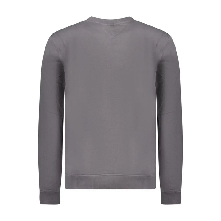 Tommy Hilfiger Grigio Cotton Men’s Sweatshirt