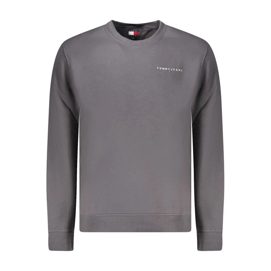 Tommy Hilfiger Grigio Cotton Men’s Sweatshirt