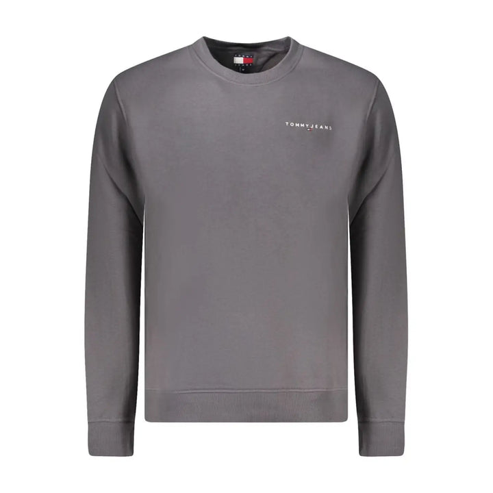 Tommy Hilfiger Grigio Cotton Men’s Sweatshirt