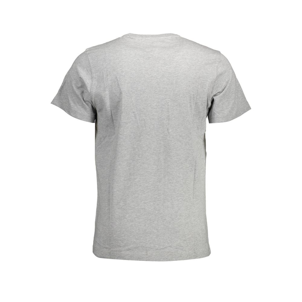 Tommy Hilfiger Grigio Organic Cotton Men T-shirt