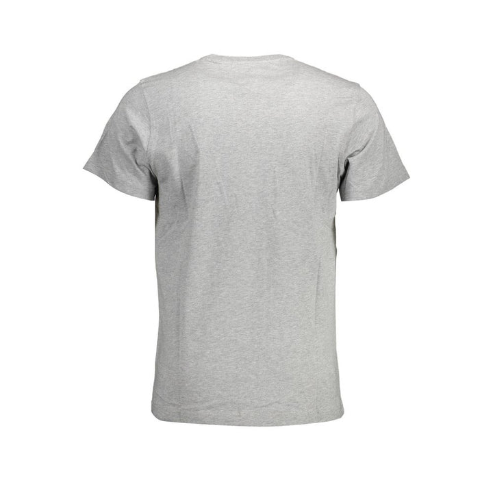 Tommy Hilfiger Grigio Organic Cotton Men T-shirt