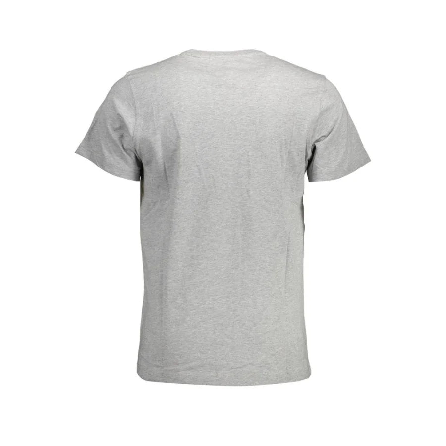 Tommy Hilfiger Grigio Organic Cotton Men T-Shirt