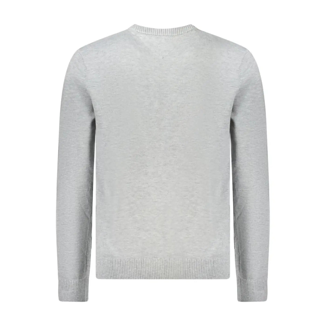 Tommy Hilfiger Grigio Polyester Men’s Sweater