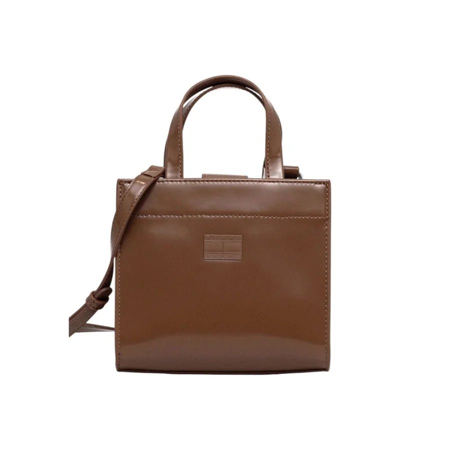 Tommy Hilfiger Jeans Beige Polyethylene Handbag