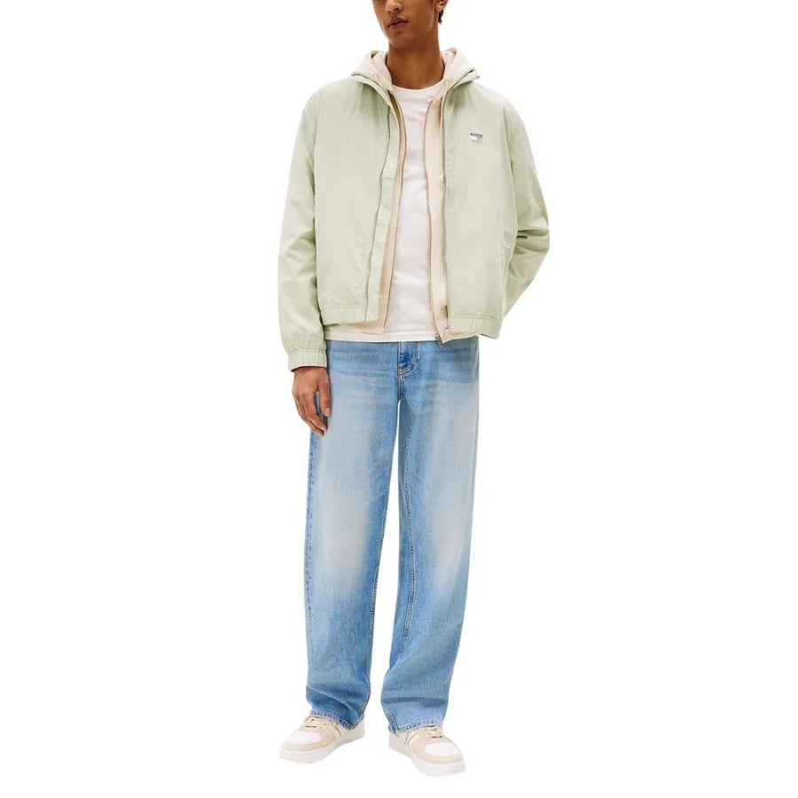 Tommy Hilfiger Jeans Bicolor Recycled Polyamide Bomber