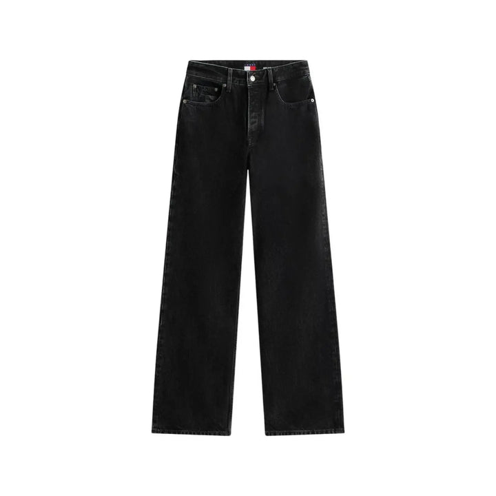 Tommy Hilfiger Jeans Black Recycled Cotton Bootcut