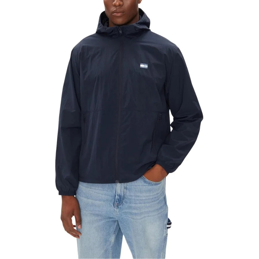 Tommy Hilfiger Jeans Blue Polyamide Shell Jacket