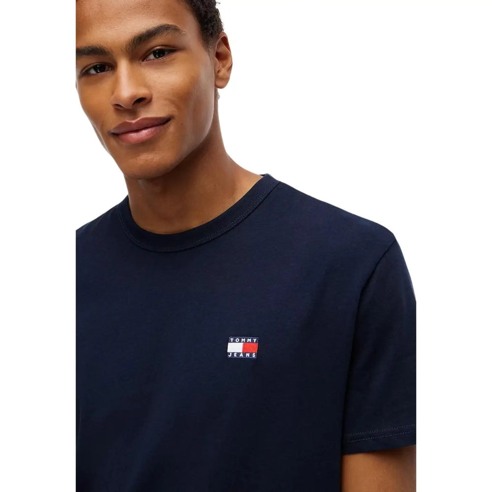 Tommy Hilfiger Jeans Blue Recycled Cotton T-shirt
