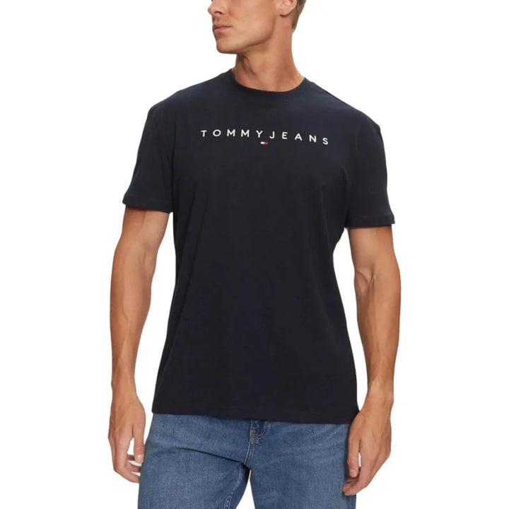Tommy Hilfiger Jeans Blue Recycled Cotton T-Shirt