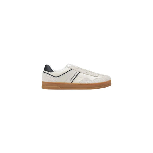Tommy Hilfiger Jeans Greenwich Mens Leather Sneakers Premium Comfort