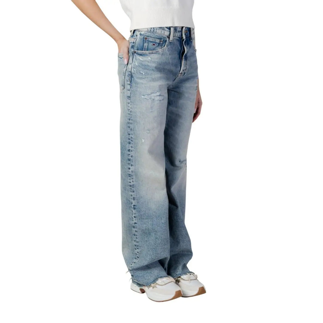 Tommy Hilfiger Jeans Light Blue Recycled Cotton Bootcut