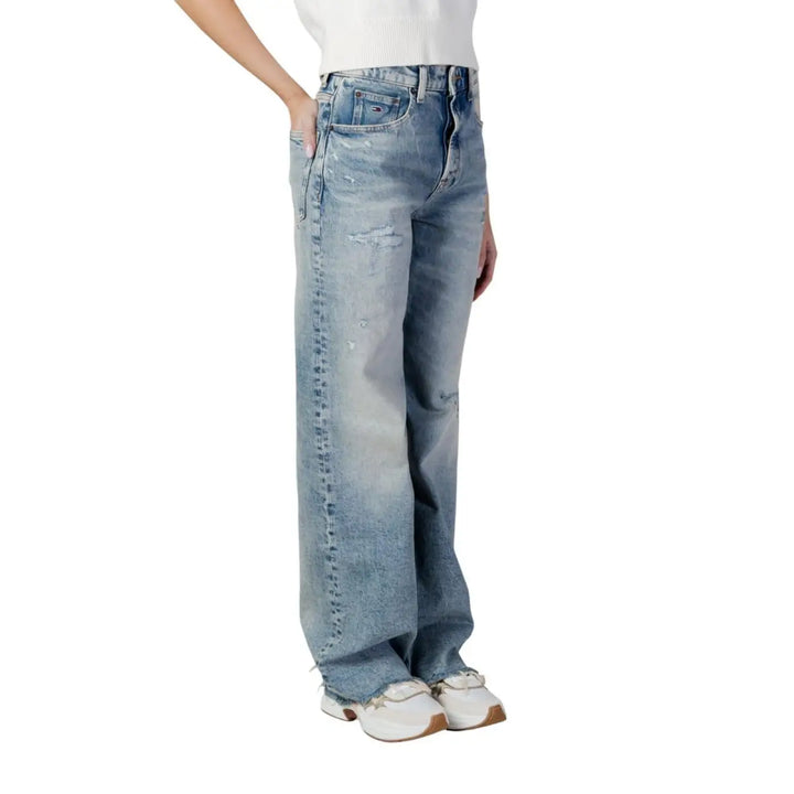 Tommy Hilfiger Jeans Light Blue Recycled Cotton Bootcut