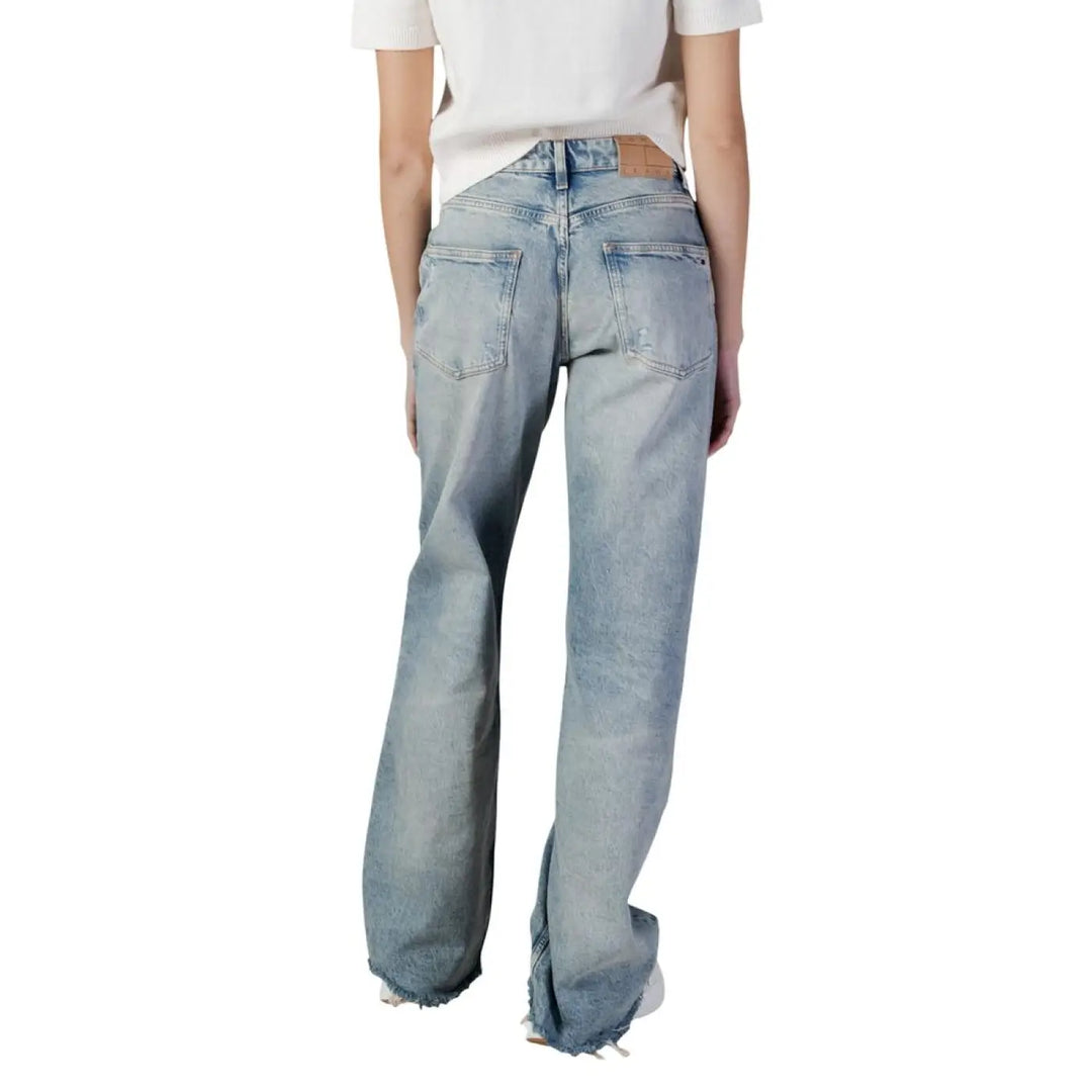 Tommy Hilfiger Jeans Light Blue Recycled Cotton Bootcut
