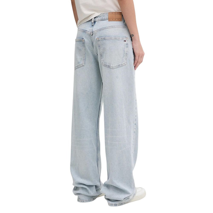 Tommy Hilfiger Jeans Light Blue Recycled Cotton Mom