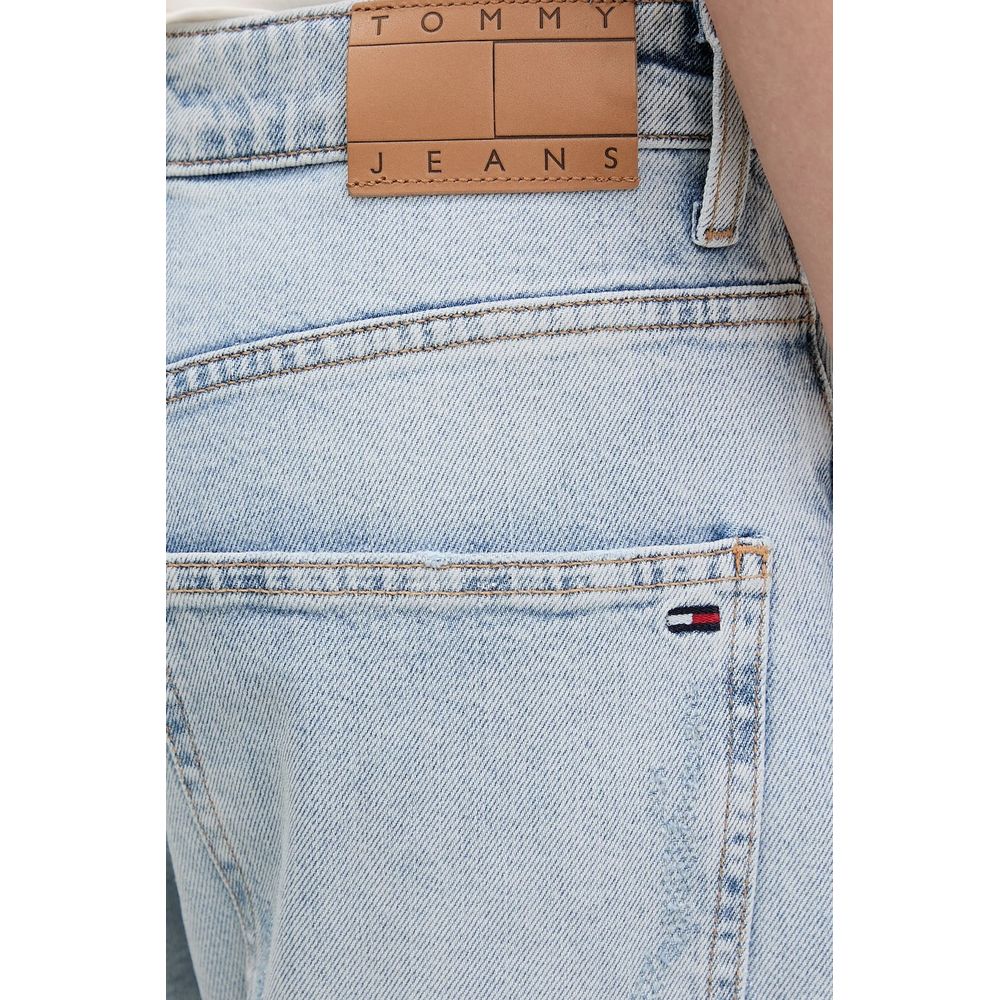 Tommy Hilfiger Jeans Light Blue Recycled Cotton Mom
