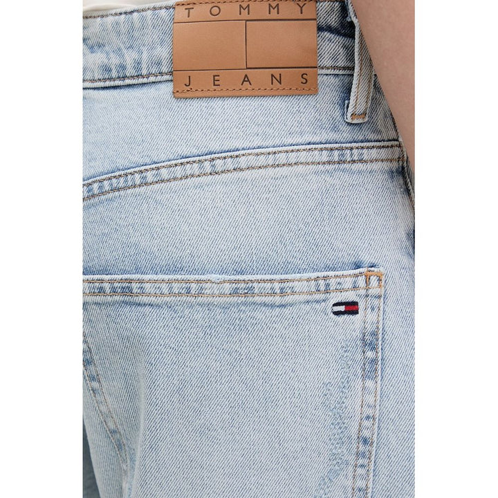 Tommy Hilfiger Jeans Light Blue Recycled Cotton Mom