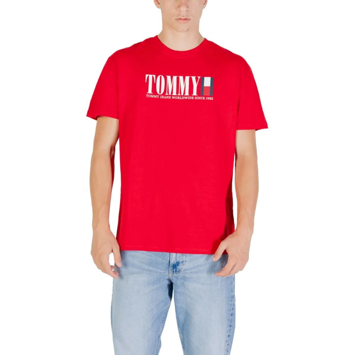 Tommy Hilfiger Jeans Multicolor Recycled Cotton T-Shirt