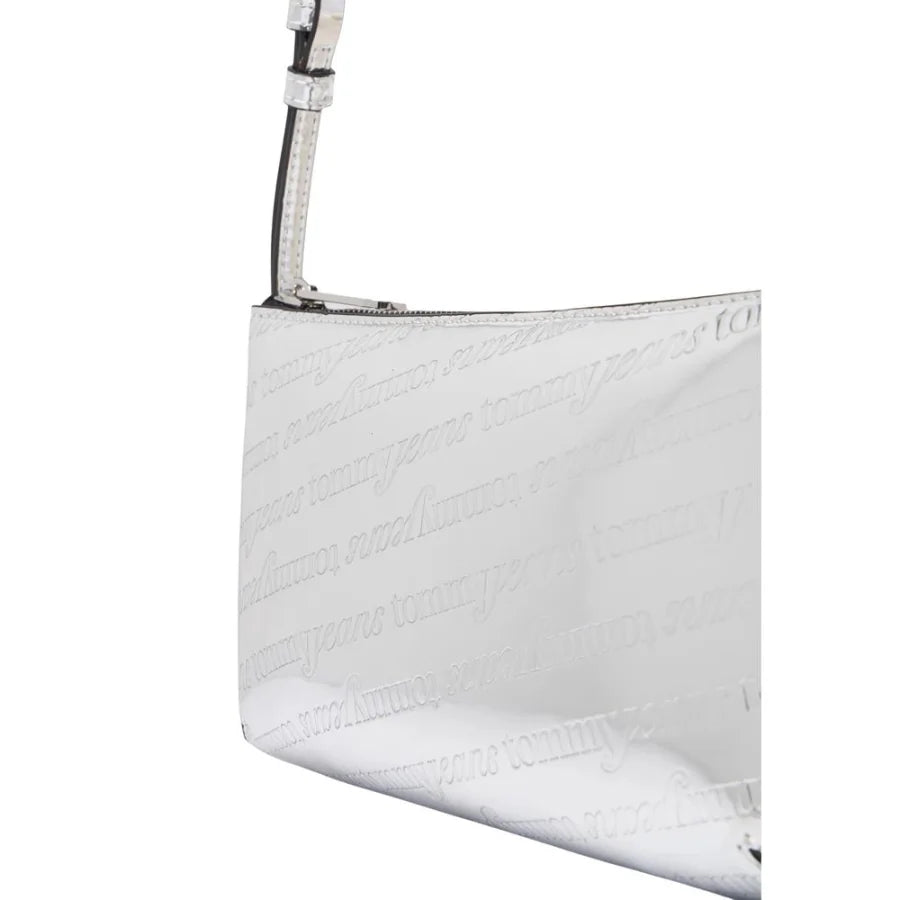 Tommy Hilfiger Jeans Silver Polyethylene Handbag